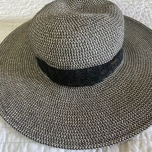 Elegant wide brim hat